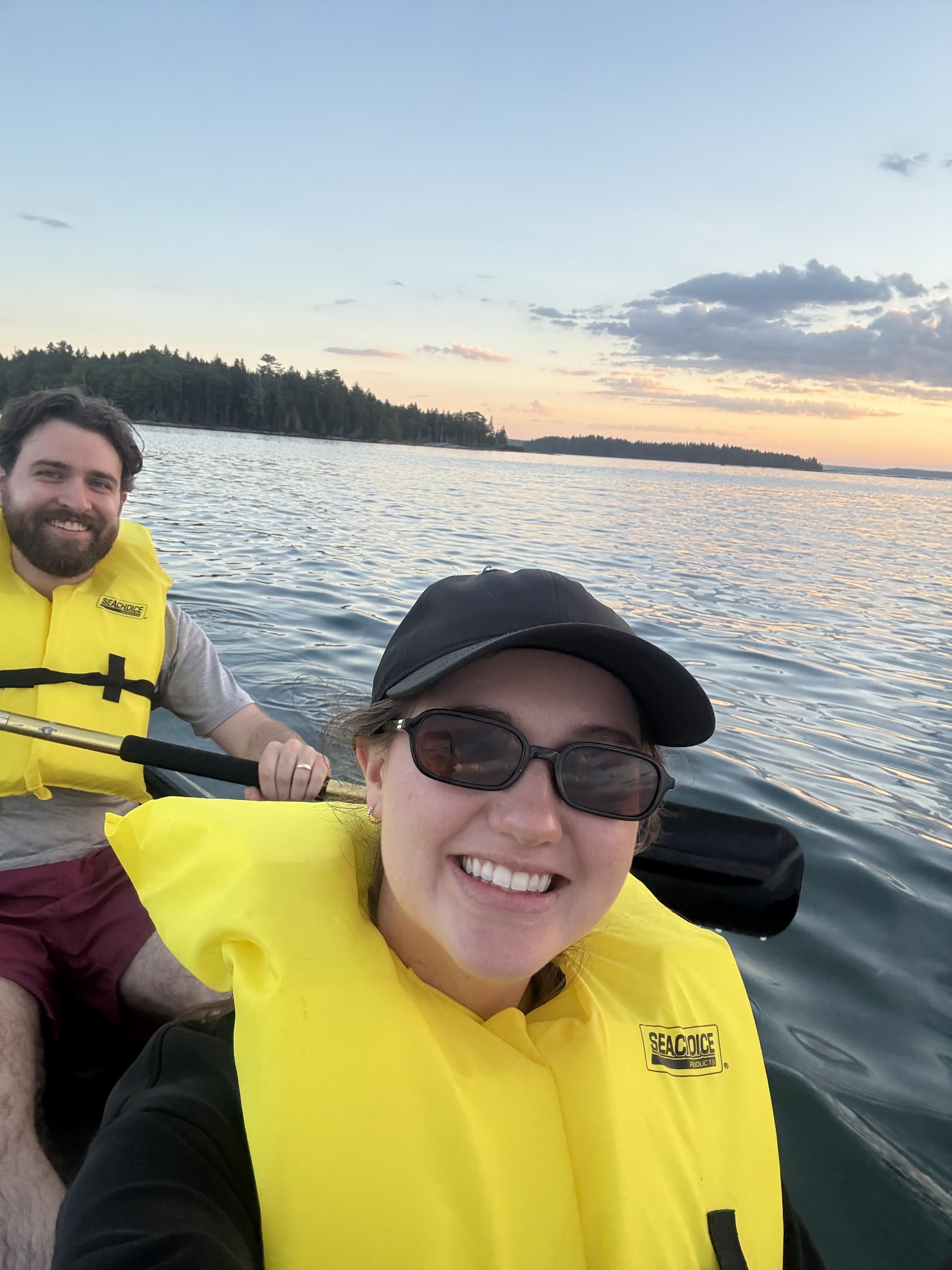 Kayaking on the bay
