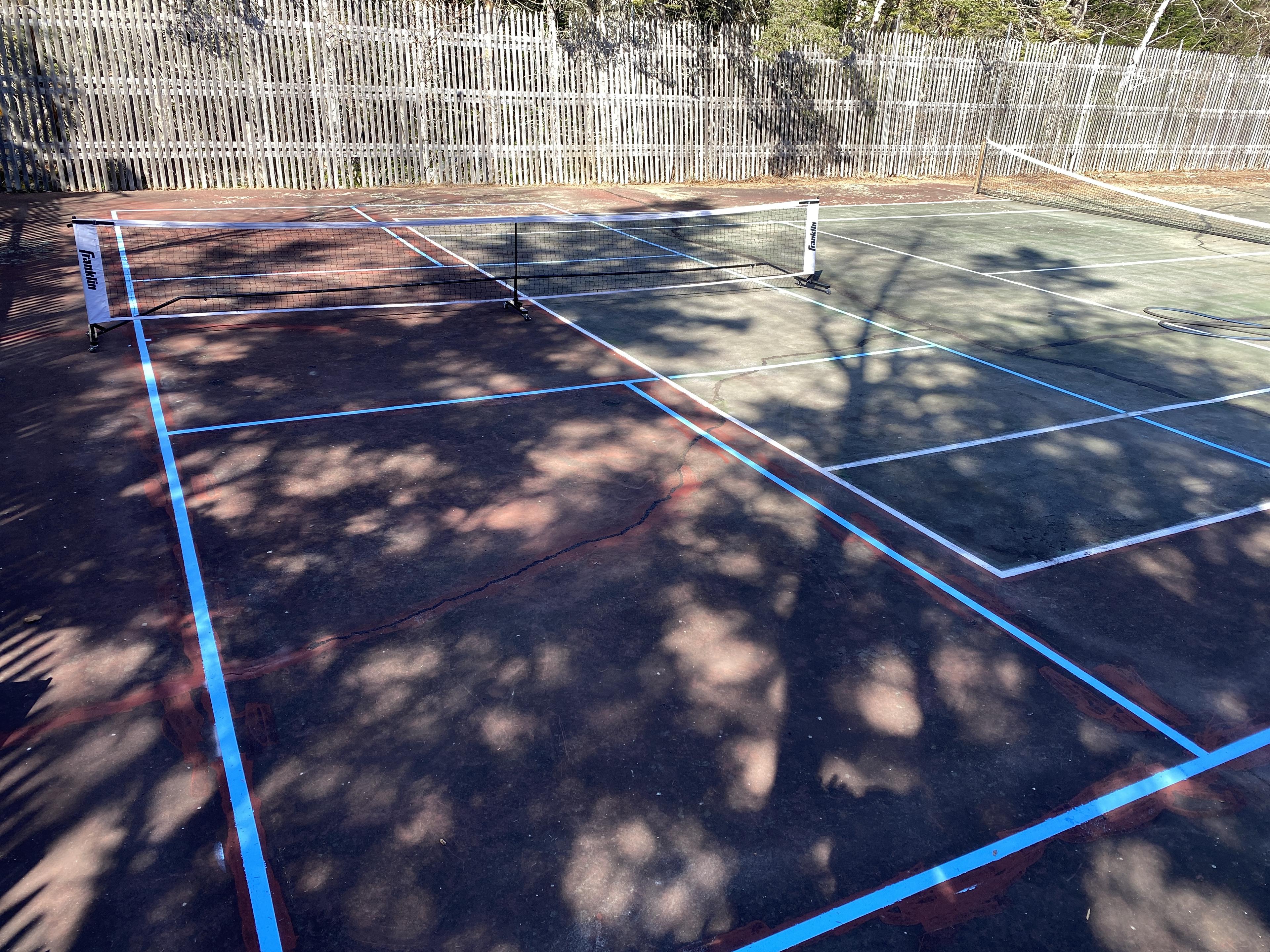 Pickleball court